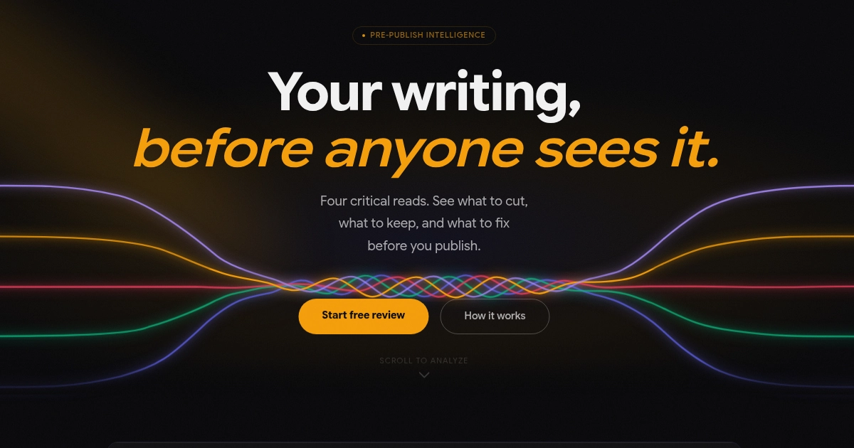 Copertina per Obliqo is live — test it before you expose your work